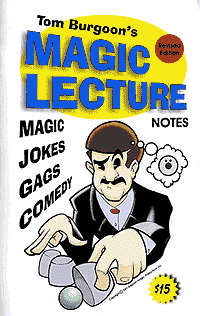 Top Secret Lecture Notes of Tom Burgoon #1